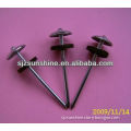 Plain shank Galvanized roofing nails with washer